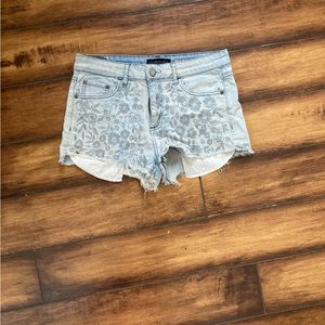 Highrise Abercrombie Jean Shortie Shorts